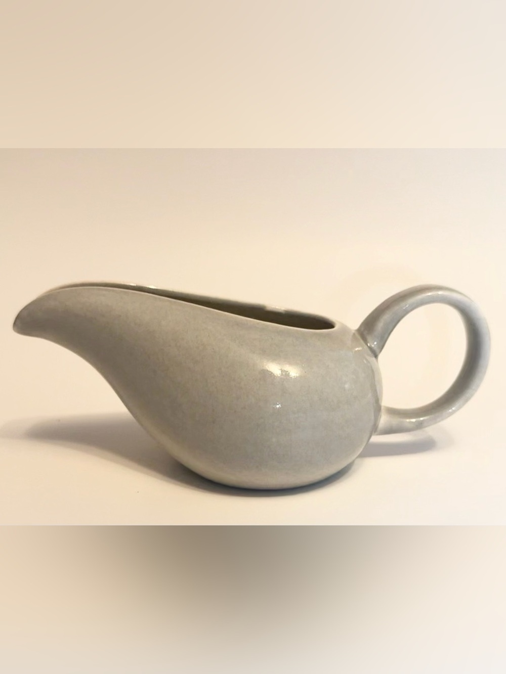 Russel Wright VINTAGE RARE American Modern Gray Creamer 7”x3”